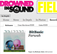 Drowned in Sound screen-grab